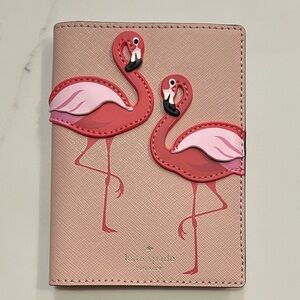 Pink Flamingo Passport Holder